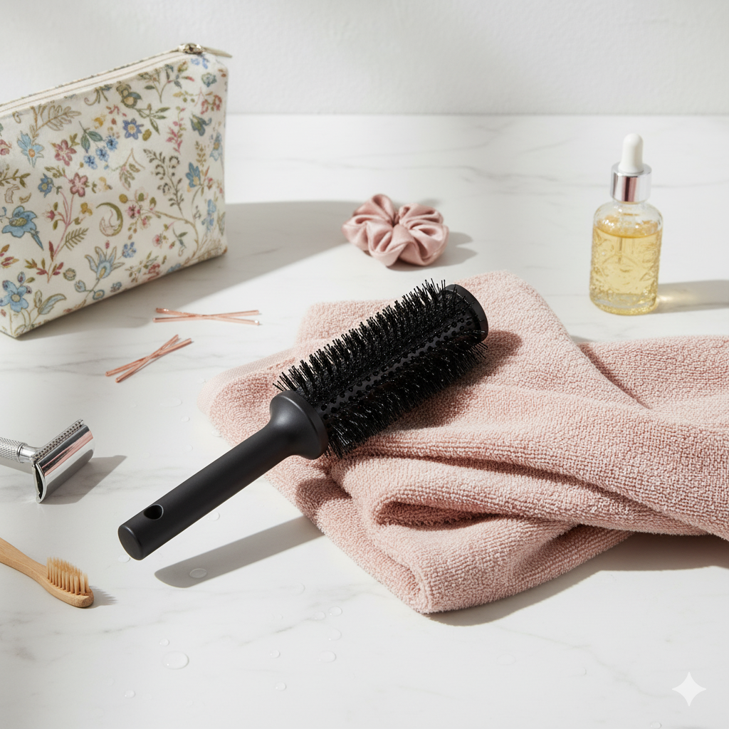 Hair Brush Safe β’ Black