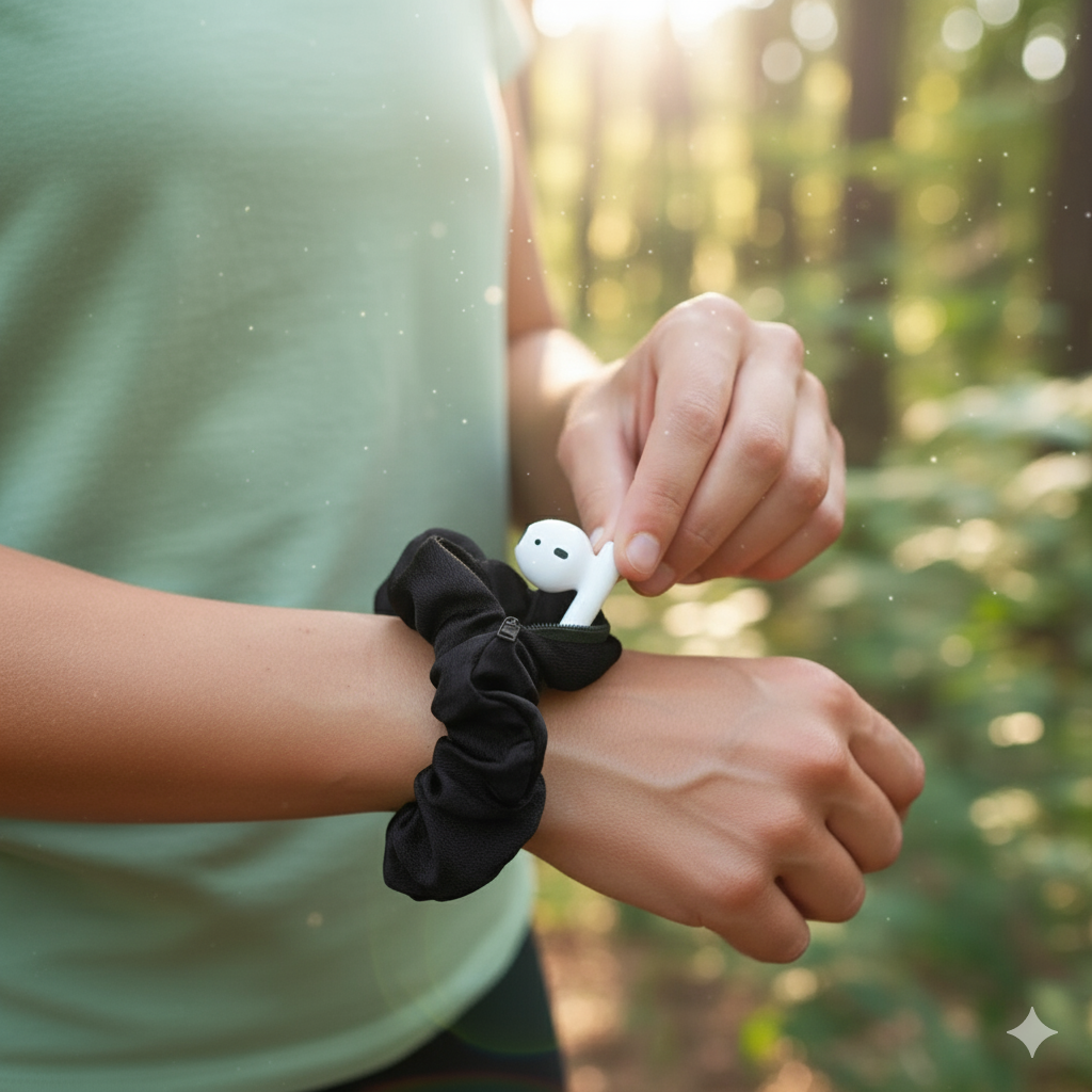 Scrunchy Safe 2-Pack • Black