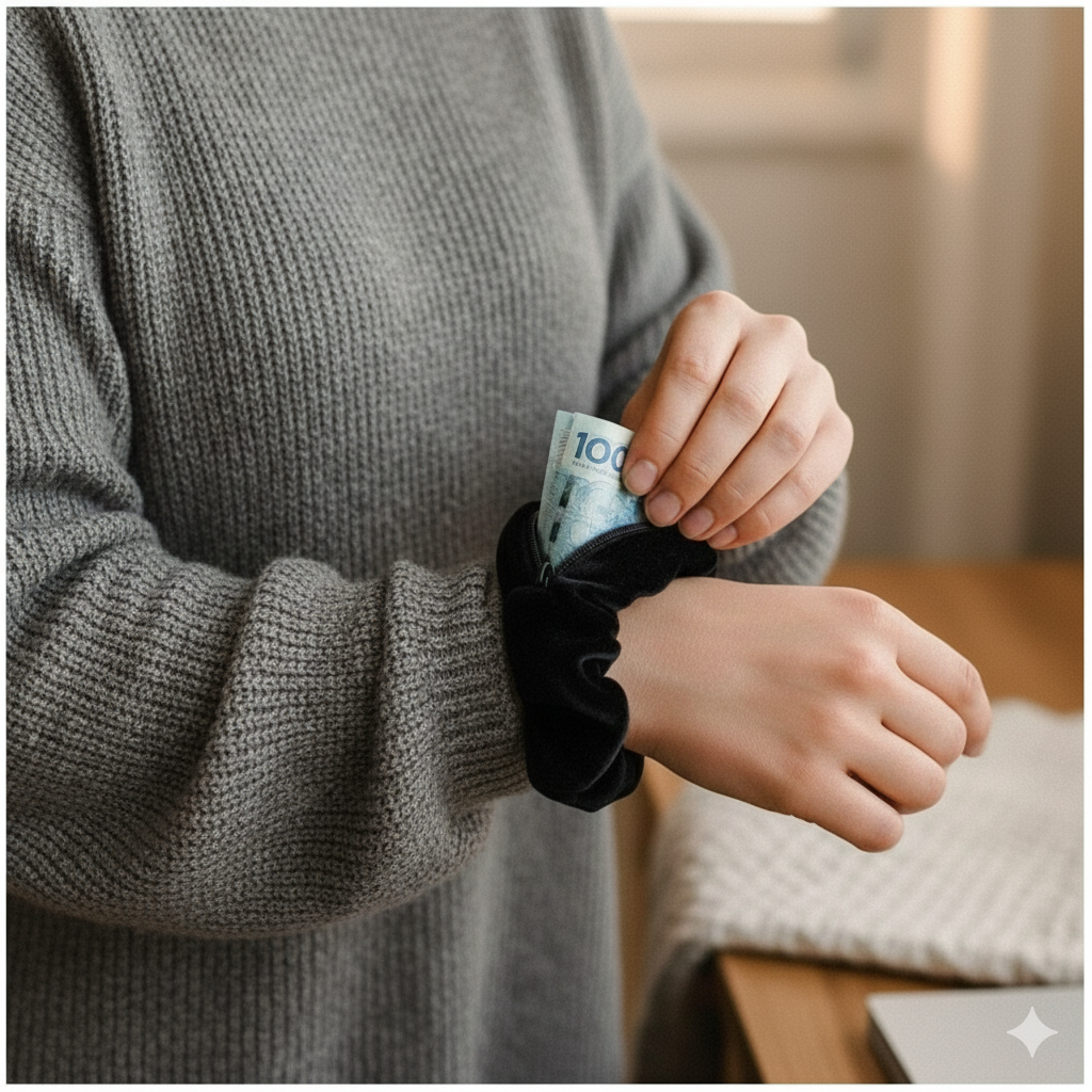 Scrunchy Safe 2-Pack • Black