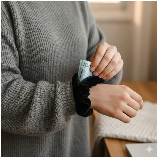 Scrunchy Safe 2-Pack • Black