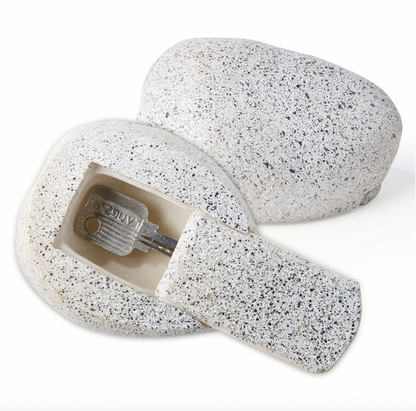 Fake Rock Safe • White