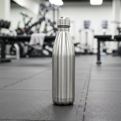 Water Bottle Safe • Silver